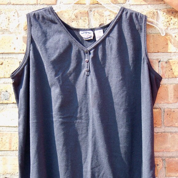 Separate Issue Women's Black Tank Top, Size 20W - Picture 1 of 3